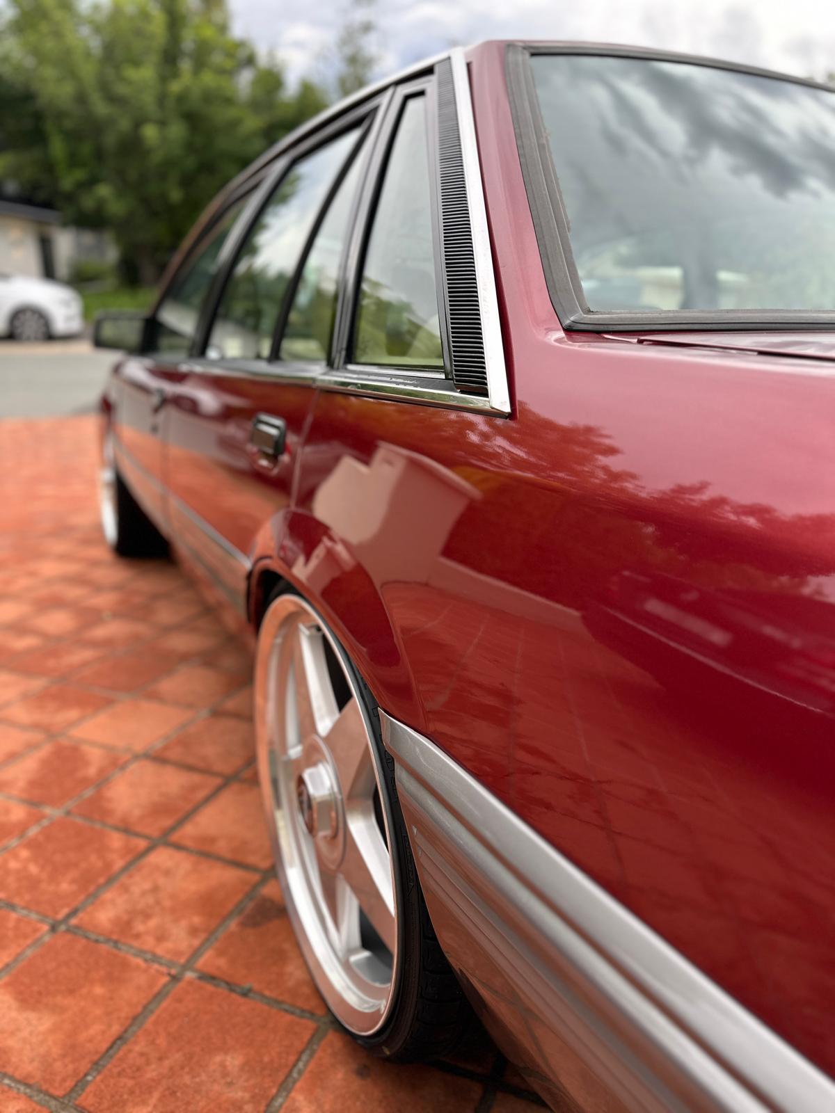 Paint correction finish, VL side